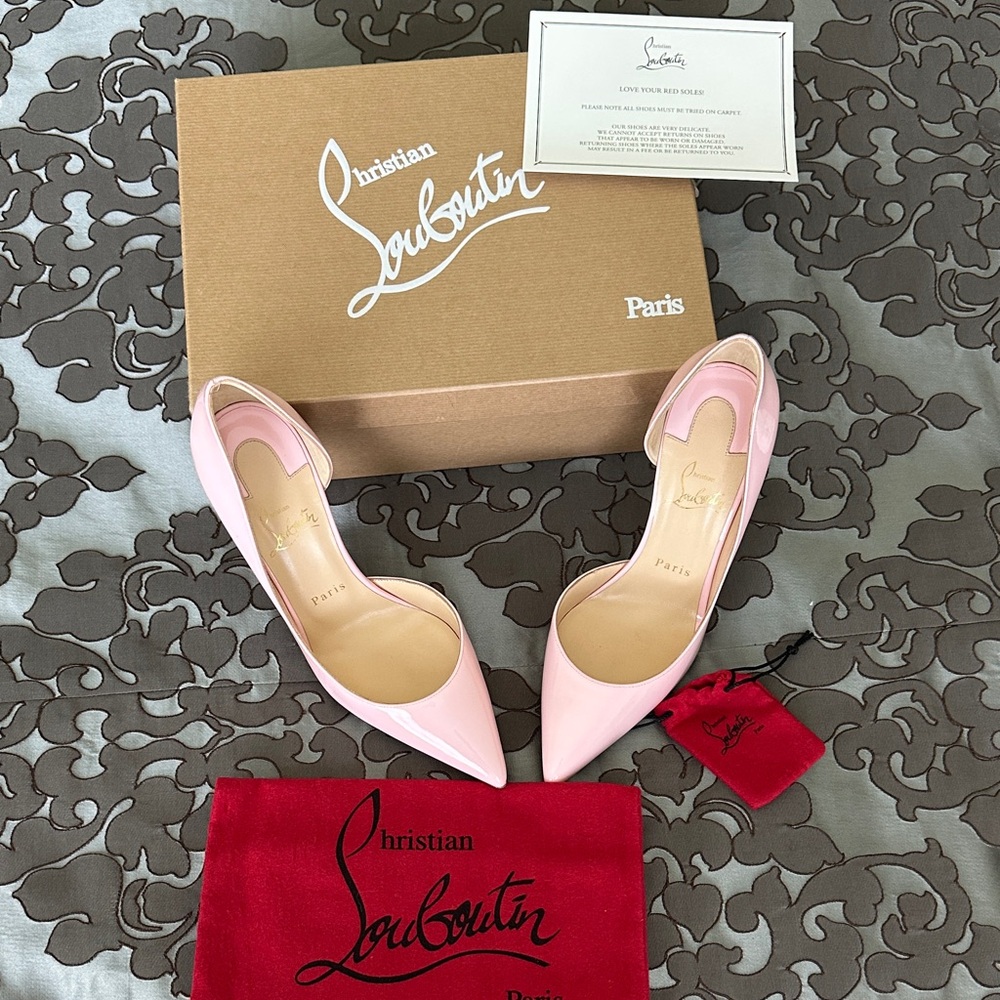 Christian Louboutin Light Pink Heels